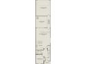This floor plan showcases the first floor, including the kitchen and gathering room at 10234 Hadley St, Orlando, FL 32829