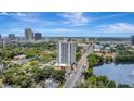 Beautiful condo with the city skyline, surrounded by lush greenery and a calming lake at 400 E Colonial Dr # 1202, Orlando, FL 32803