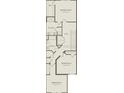 Floor plan showcasing the owner's suite, bedrooms 2 and 3 and 2 bathrooms at 393 Meadowland Pt, Oviedo, FL 32765