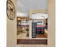 Open foyer leading to the dining and living areas with stylish decor at 150 Tarpon Cir, Winter Springs, FL 32708