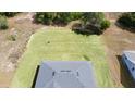 Bird's-eye view of the home's roof and landscaped backyard offering privacy and space at 16655 Sw 43Dr Terrrace Rd, Ocala, FL 34473