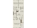 Upstairs floor plan showing owner's suite, two bedrooms, two baths, and laundry room at 11352 Blue Bay Dr, Orlando, FL 32832