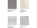 Selection of interior finishes including carpet, tile, cabinets, and granite countertops at 531 Wayland Dr, Haines City, FL 33844