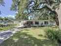Inviting single-story home showcasing a well-kept lawn and a welcoming, shaded front entrance at 2114 Mount Vernon St, Orlando, FL 32803