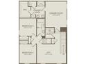 Second floor plan featuring the owner's suite, bedrooms, loft and laundry room at 5033 Starling Bird Ln, St Cloud, FL 34771
