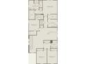 Detailed floor plan showcasing the layout of the second floor of the home at 3440 Haven Side Rd, Davenport, FL 33837
