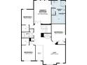 Second floorplan featuring an owner's bedroom with optional tray ceilings, three additional bedrooms, and loft at 1153 Basalt Ln, Sanford, FL 32771