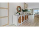 Welcoming entryway with decorative furnishings and view to living area at 3326 Arch Ave, Ormond Beach, FL 32174