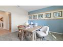 Bright office space with modern decor and neutral tones, ideal for remote work at 3326 Arch Ave, Ormond Beach, FL 32174