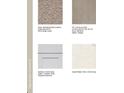 Selection of Shaw Sugar Cookie carpet, Vancouver Sand tile, and white shaker cabinets to personalize the space at 5121 Forget Me Not Ave, Lake Hamilton, FL 33851