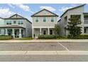 Attractive two-story home with a tidy front garden, providing a welcoming first impression at 1997 Standing Rock Cir, Oakland, FL 34787