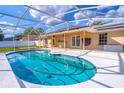 Inviting in-ground pool and screened enclosure create a private backyard oasis at 554 Appleton Pl, Oviedo, FL 32765