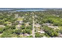 Aerial shot of neighborhood with mature trees close to Lake Conway Boat Ramp at 1032 Perkins Rd, Orlando, FL 32809