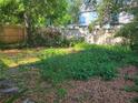 Spacious backyard with potential for landscaping and outdoor activities at 2320 Pebble Brook Rd, Kissimmee, FL 34741
