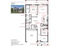 Welsford first floor plan featuring a primary bedroom, casual dining, and a two-car garage at 2772 Golden Barrel A Ave, Apopka, FL 32712