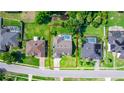 Aerial view showcasing the home's location and proximity to neighborhood amenities at 341 Sprucewood Rd, Lake Mary, FL 32746