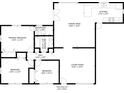 Layout of bedrooms, bathrooms, kitchen, dining, and living areas totaling 1,338 sq ft at 1119 Edith Dr, Daytona Beach, FL 32117