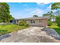 Charming home with a well-maintained lawn and a concrete driveway at 245 Amador Cir, Orlando, FL 32810