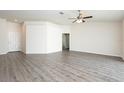 Spacious living room with hardwood floors and an open layout at 15476 Sw 34Th Court Rd, Ocala, FL 34473