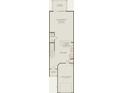 Detailed floor plan showcasing kitchen, gathering room, lanai, and garage at 3610 Raindrop Way, Sanford, FL 32773