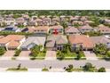 Overview of the property nestled in a community featuring well-manicured landscaping at 8419 Pippen Dr, Orlando, FL 32836