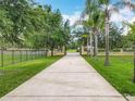 Extra long driveway leads to this property providing seclusion and luxury at 19123 Sheldon St, Orlando, FL 32833