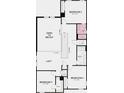 Second floor plan featuring loft, bedroom 2, bedroom 3, and bedroom 4 at 5684 Gingham Dr, Kissimmee, FL 34758