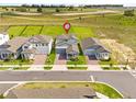 An aerial view of the property highlighting its location within the neighborhood at 16013 Silver Brook Way Way, Winter Garden, FL 34787