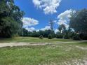Expansive lot presents an opportunity for development with scattered trees at 31520 Colby Pl, Sorrento, FL 32776
