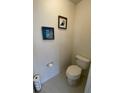 Clean half-bathroom with modern fixtures and tiled floor at 14753 Snowy Egret St, Winter Garden, FL 34787