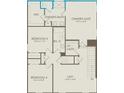 Second floor floorplan with the owner's suite, three bedrooms, and a loft at 6931 Copperwood Ave, Orlando, FL 32829