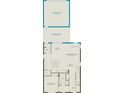 First floor plan showing kitchen, cafe, gathering room, bedroom, and 2-car garage at 7420 Ivy Tendril Ave, Orlando, FL 32829