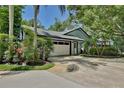 Spacious two-car garage with an attached door and ample parking space at 183 Parsons Rd, Longwood, FL 32779