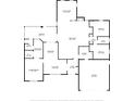 Detailed floor plan showcasing the layout of the home's rooms and dimensions at 2018 N Normandy Blvd, Deltona, FL 32725