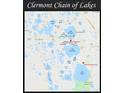 Map of Clermont Chain of Lakes area at 13631 Via Roma Cir, Clermont, FL 34711