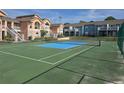 Well-maintained community tennis court offers an active lifestyle option amidst beautifully landscaped surroundings at 8704 Knightsbridge Ct # B, Kissimmee, FL 34747