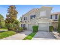 Attractive townhome with attached garages, neatly trimmed landscaping, and a welcoming appearance at 2488 Hassonite St, Kissimmee, FL 34744