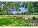 Expansive view of the lush green golf course, framed by mature trees and landscaping at 6460 Parson Brown Dr, Orlando, FL 32819