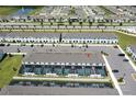 Townhome community featuring screened in private pools for each unit at 2439 Dubai St, Kissimmee, FL 34747