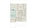 Second floor plan highlights the owner's suite, loft, and bedrooms with well placed bathrooms at 4116 Winding Pines Dr, Apopka, FL 32712