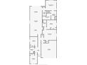 Detailed floor plan showcasing the layout of this home's bedrooms, bathrooms, and living spaces at 1120 Mattie Pointe Blvd, Auburndale, FL 33823