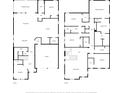 Detailed floorplan showcasing the layout of the home with bedrooms, bathrooms, living areas, and a garage at 8348 Vivaro Isle Way, Windermere, FL 34786