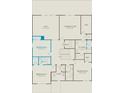 Second floor layout featuring loft, owner's suite, three additional bedrooms and three bathrooms at 15053 Willow Ridge Dr, Montverde, FL 34756