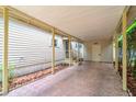 Covered carport providing ample parking space and protection from the elements for residents and visitors at 203 N Forest Blvd, Lake Mary, FL 32746