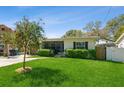 Well-maintained home featuring a vibrant green lawn and mature bottlebrush tree at 3460 Fairway Ln, Orlando, FL 32804