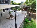 Outdoor patio with brick trim, perfect for entertaining or relaxing in a private space at 238 Lake Dr, Orlando, FL 32835