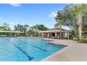 Resort-style pool area with ample lounge seating and shade at 7715 Anselmo Ln, Windermere, FL 34786