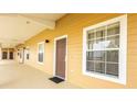 Hallway outside unit #515 with front door and window at 515 Rum Run # 33515, Davenport, FL 33897