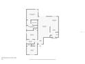 Detailed floorplan showcasing the layout of the house with labeled rooms, dimensions, and closet locations at 8920 Palisades Beach Ave, Orlando, FL 32829