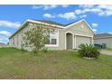 Charming single-story home with a well-maintained lawn, landscaped garden, and a cozy, inviting facade at 189 Luxmore Rd, Groveland, FL 34736